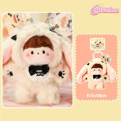 RoRo Jump x NAYANAYA Bunny Plush Keychain
