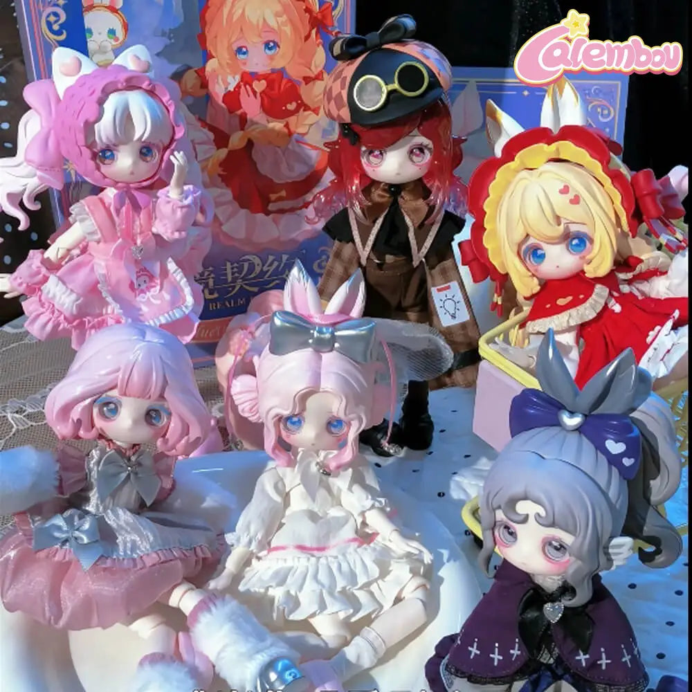 The Lulu Elf Story Mystic Realm Pact Series 1/8 Action Figure BJD Blind Box