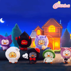 Upsetduck Colorful Player Duck Plush Blind Box Random one