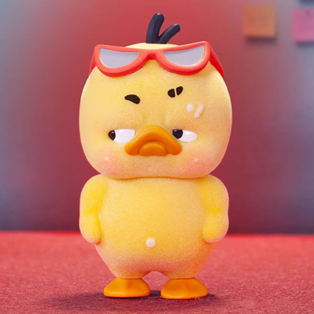 Upsetduck Stop The Spiral Duck Series Plush Blind Box