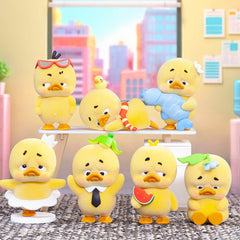 Upsetduck Stop The Spiral Duck Series Plush Blind Box