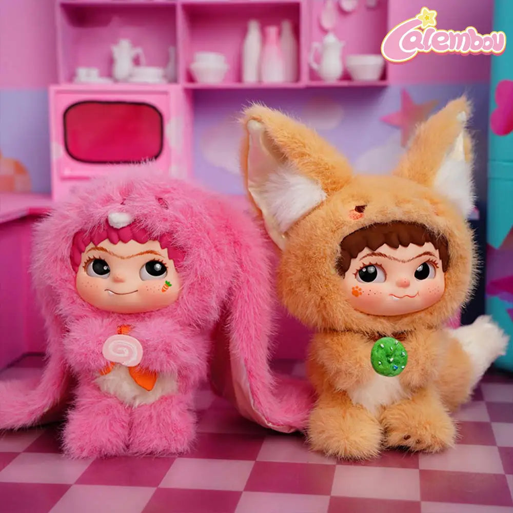 WAKUKU Fox and Rabbit Trick or Treat Series Plush Blind Box