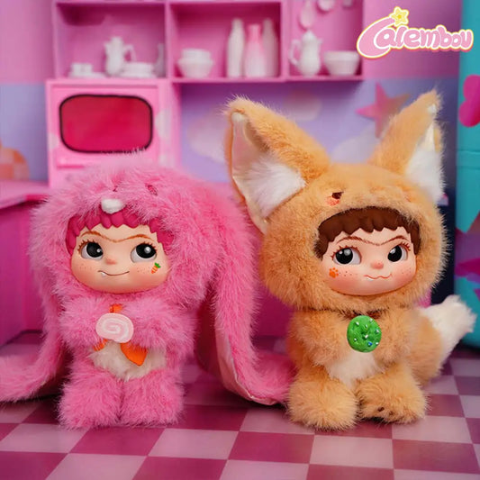 WAKUKU Fox and Rabbit Trick or Treat Series Plush Blind Box