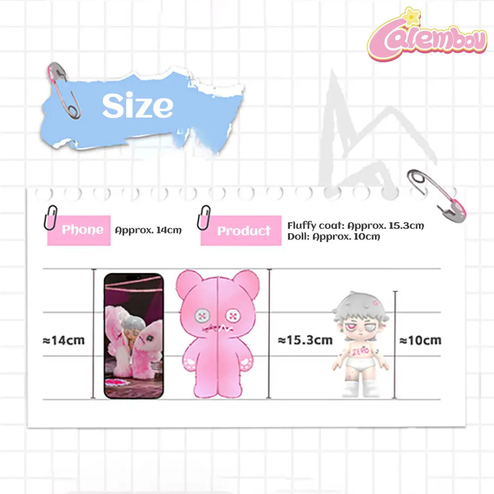 ZERO° Doll Paradise Rhapsody Series Plush Blind Box